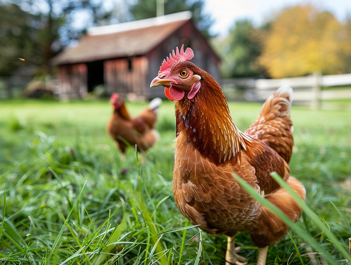 Poulettes prêtes à pondre