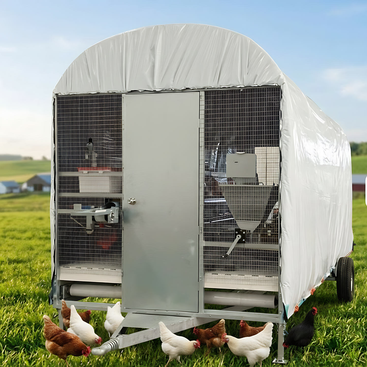 Poulailler Mobile Bio - Ecopoulaillo