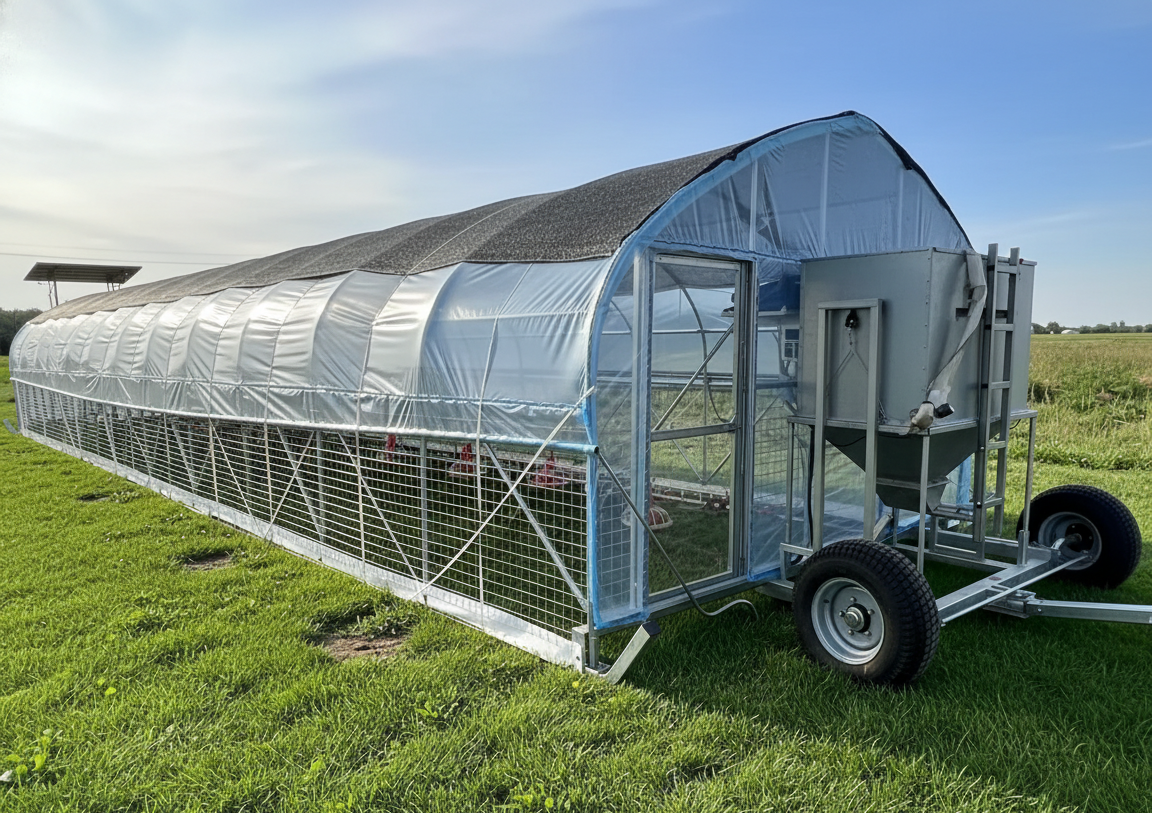 Poulailler Mobile Poule Pondeuse Bio - PMB