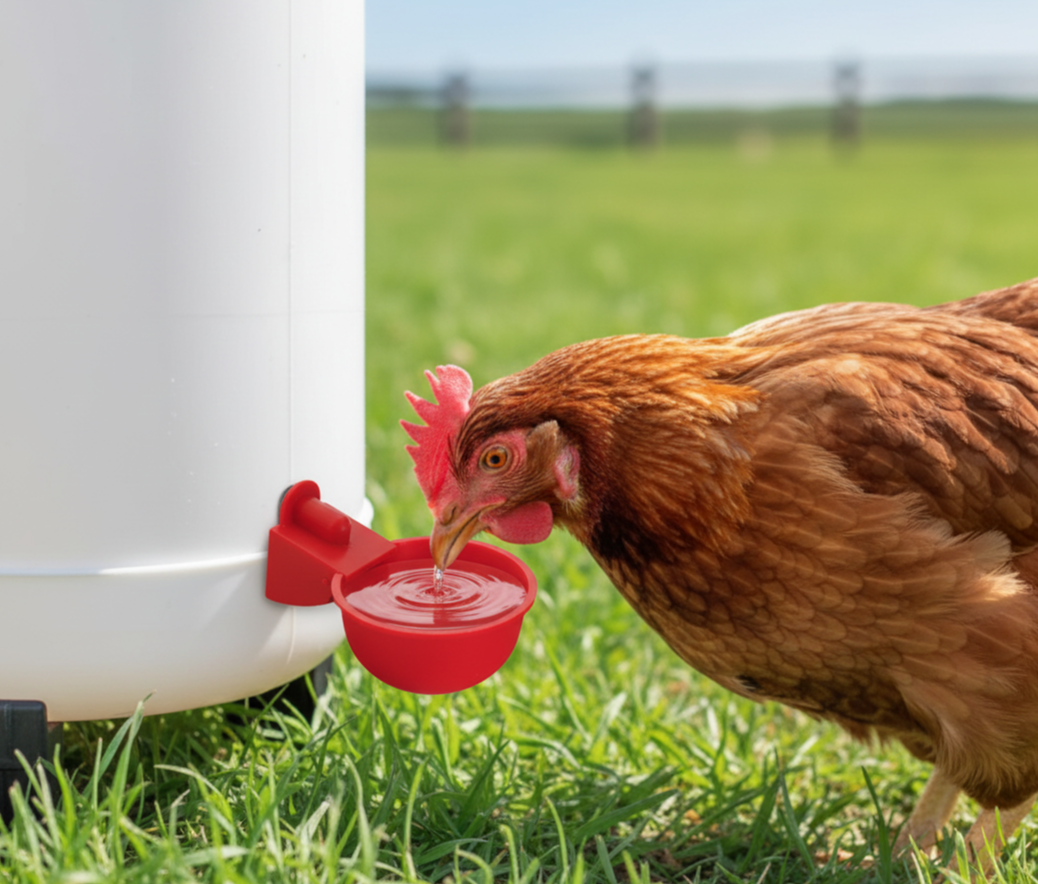 Abreuvoir automatique poule à coupelle - CupMax