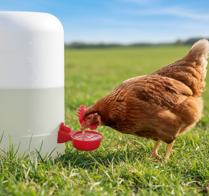 Abreuvoir automatique poule à coupelle - CupMax