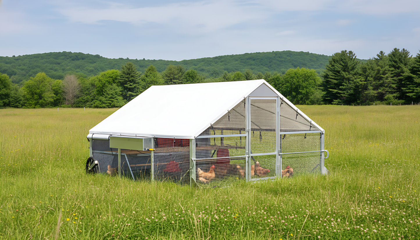 Poulailler mobile - Ecomobile3