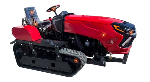 Micro tracteur chenilles amphibie 25 ch - TractPro-25 A