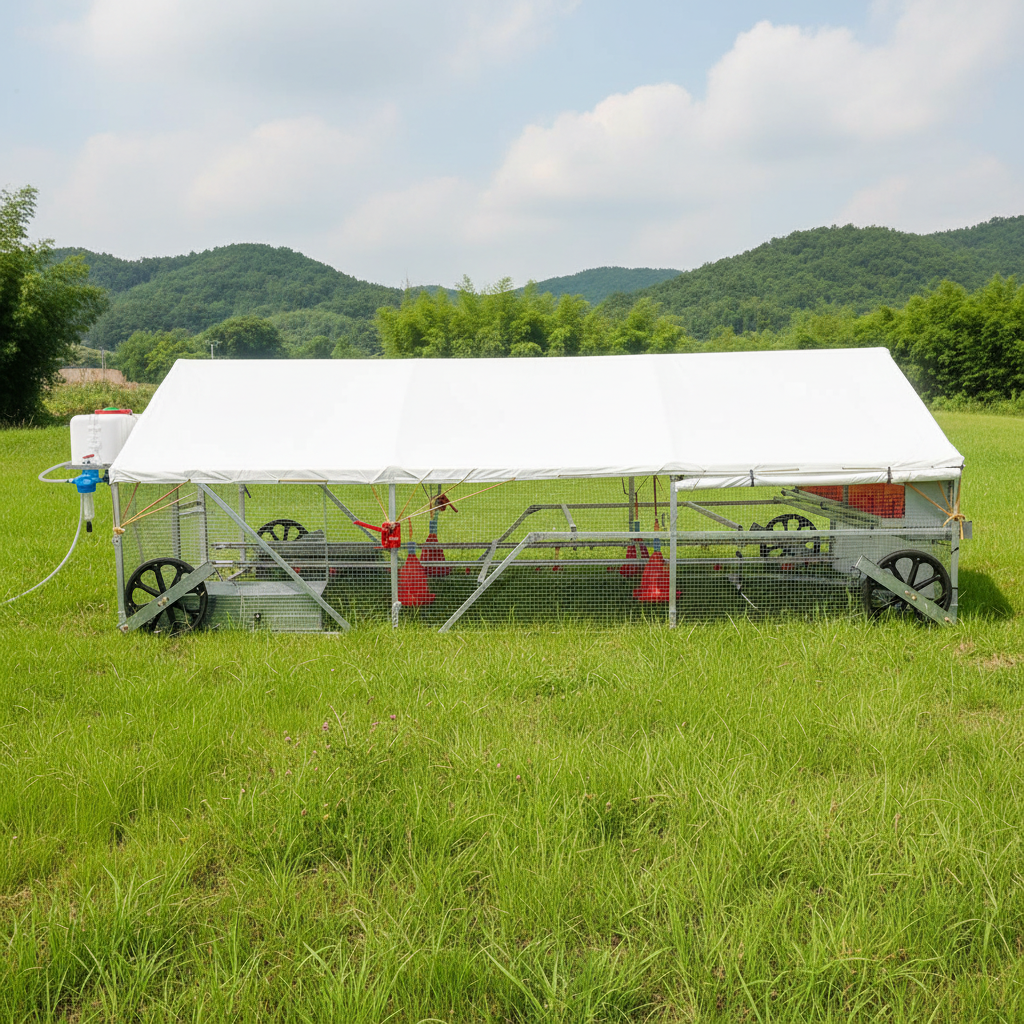 Poulailler mobile - Ecomobile16