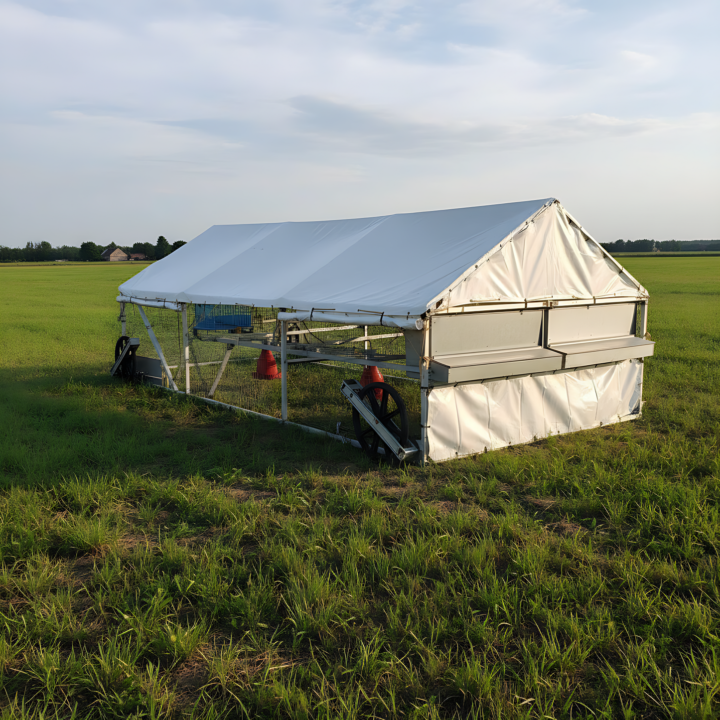 Poulailler mobile - Ecomobile16
