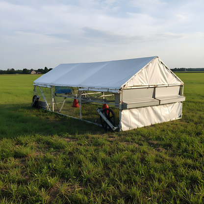 Poulailler mobile - Ecomobile16