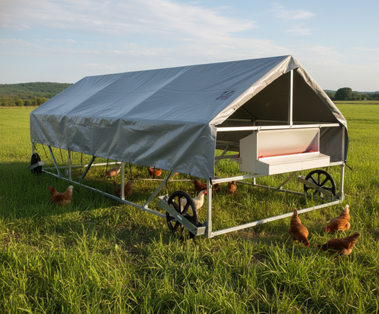Poulailler mobile - Ecomobile3