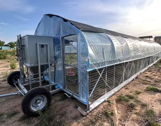 Poulailler Mobile Poule Pondeuse - PouleMaxBio