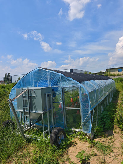 Poulailler Mobile Poule Pondeuse - PouleMaxBio