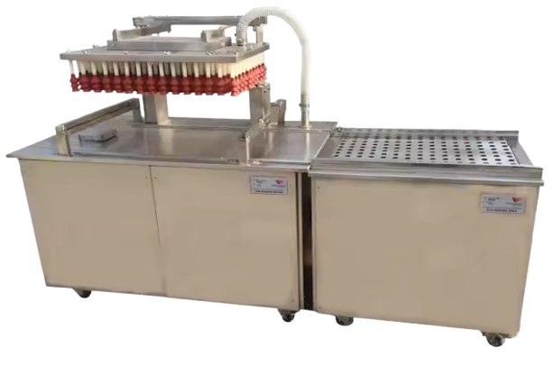 Détect'œuf et machine de transfert -  50000 œufs par heure