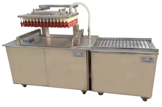 Détect'œuf et machine de transfert -  50000 œufs par heure