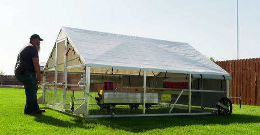 Poulailler mobile - Ecomobile12